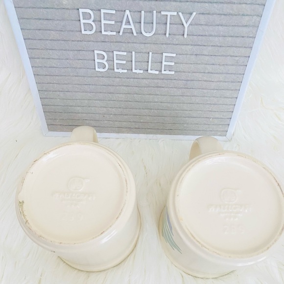 Vtg. Pfaltzgraff Nordic Christmas Tree Mugs - Made in USA - Lot of 2 - Retired - Picture 6 of 9